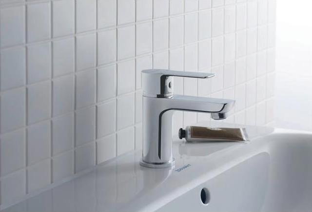 Produktbild Duravit Einhebel-Waschtischmischer A.1 S ohne Zugstangen-Ablaufgarnitur chrom