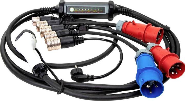 Image du produit Platinet EV PC060 eMobility Câble de recharge type 2 32 A 22 kW (22 kW, 32 A, 5 m)