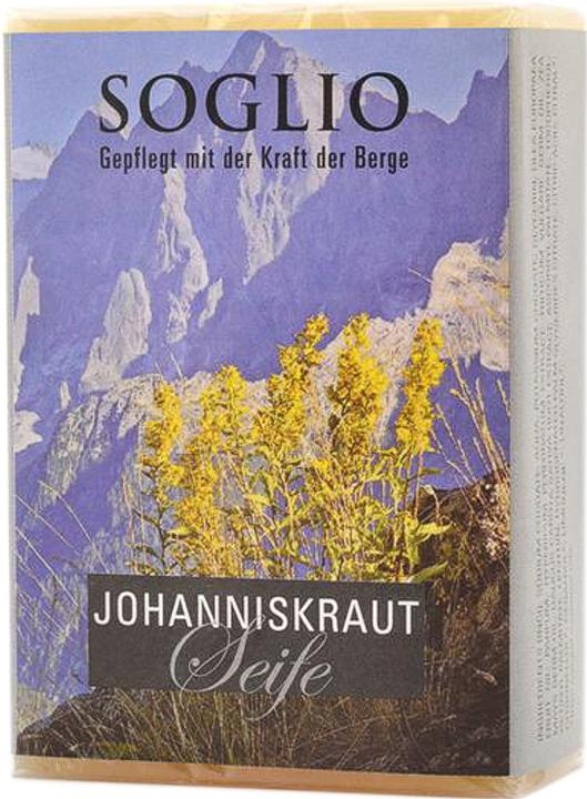 Actual product image Soglio St. John's wort soap (Soap lotion)