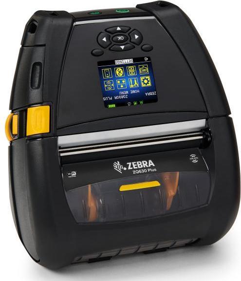 Actual product image Zebra ZQ630 Plus, BT, WLAN, 8 dots/mm (203dpi), LTS, display, EPL, ZPL, ZPLII, CPCL (203 dpi)
