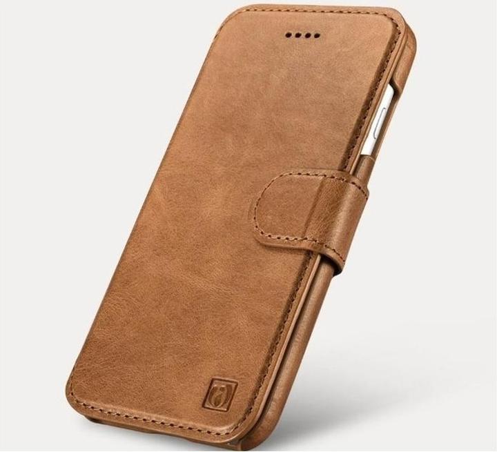 Actual product image iCarer iPhone 7/8 Plus - Echtleder Detachable 2 in 1 Mobile Phone Wallet Folio Case braun (Apple iPhone 7 Plus, Apple iPhone 8 Plus)