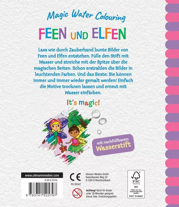 Image du produit Aquarelle magique - Fées et elfes