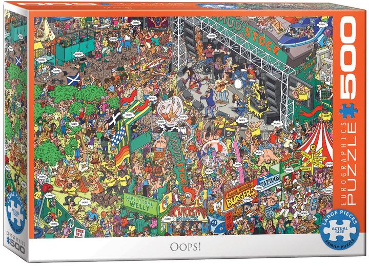 Produktbild Eurographics Hoppla! von Martin Berry (500 Teile)