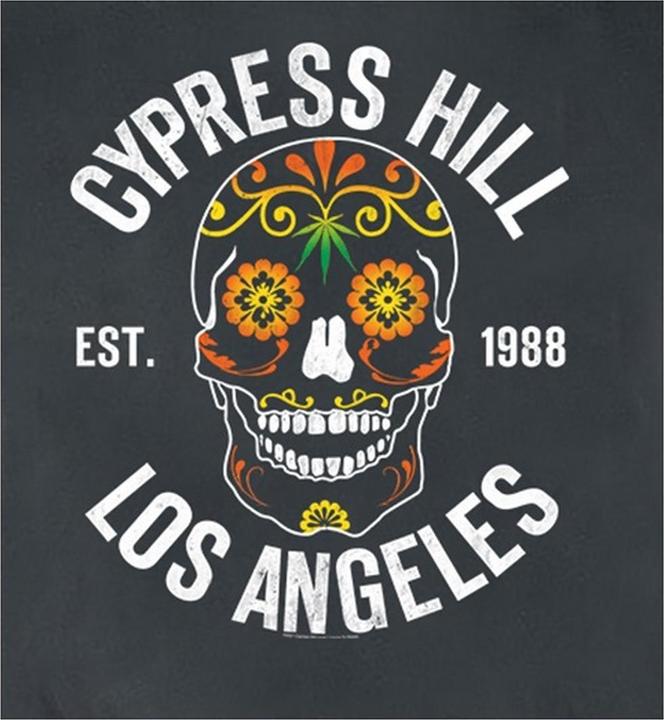 Produktbild Amplified Floral Skull TShirt Ärmellos (M)