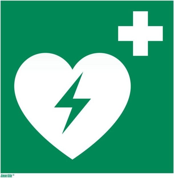 Etichetta energetica Segnali di salvataggio Defibrillatore automatico esterno