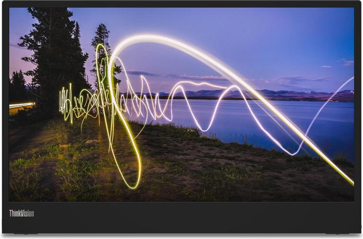 Actual product image Lenovo ThinkVision M15 (1920 x 1080 pixels, 15.60")