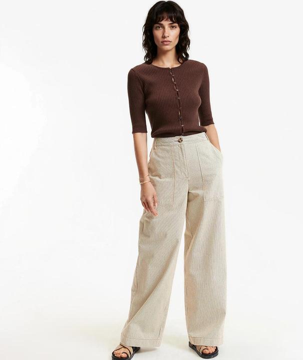 Image du produit La Redoute Collections Pullover mit Rundhalsausschnitt (L)