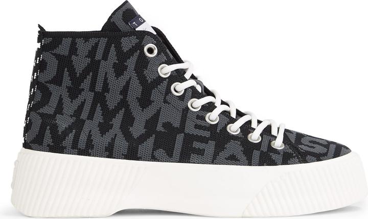 Actual product image Tommy Hilfiger Women's high-top sneaker Vulc knitted Mc (36)