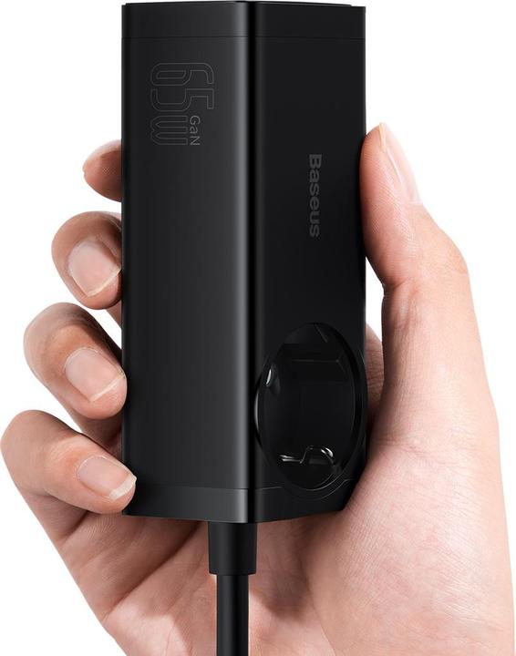 Actual product image Baseus GaN3 Pro Desktop Powerstrip (65 W, 4 ports)