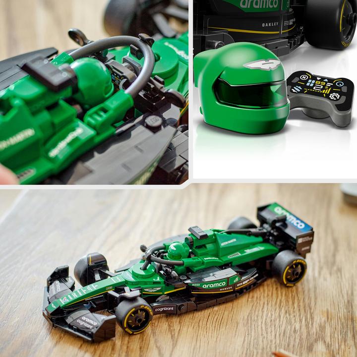 Produktbild LEGO Aston Martin Aramco F1 AMR24 Rennauto (77245, LEGO Speed Champions)