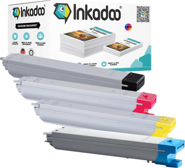 Actual product image Inkadoo Compatible toner for Samsung MultiXpress X 4220 RX (M, Y, FC, C)