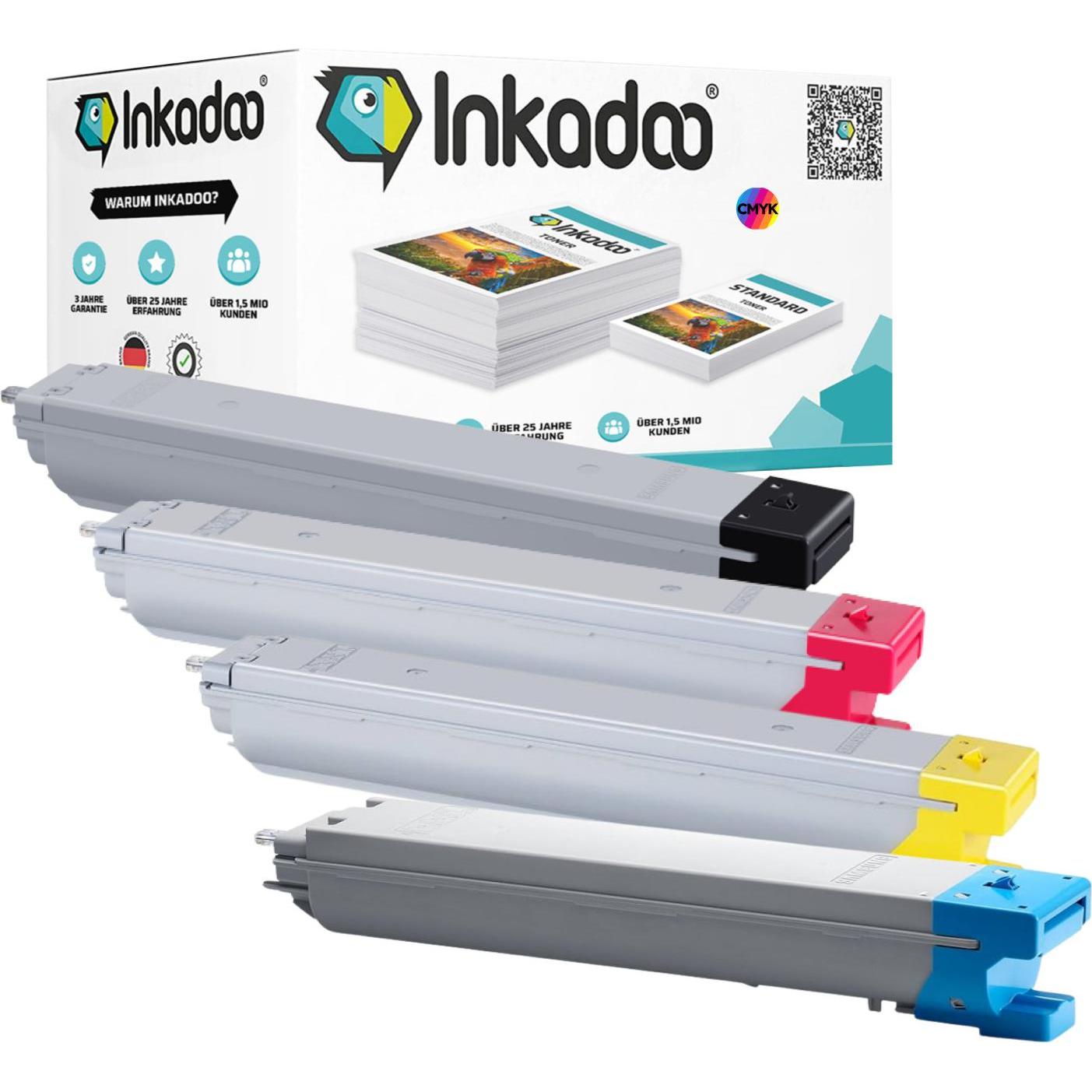Inkadoo, Toner, Kompatibel Toner für Samsung MultiXpress X 4220 RX (M, Y, BK, C)