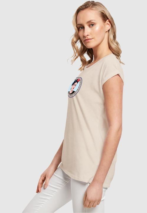 Produktbild Merchcode Ladies Frida Kahlo - Round Extended Shoulder Tee - 116235 (L)