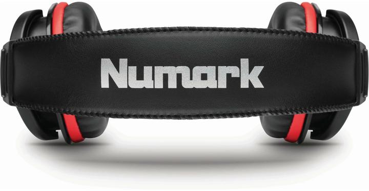 Produktbild Numark Over-Ear-Kopfhörer HF-175 Rot Schwarz (keine Geräuschunterdrückung, Kabelgebunden)