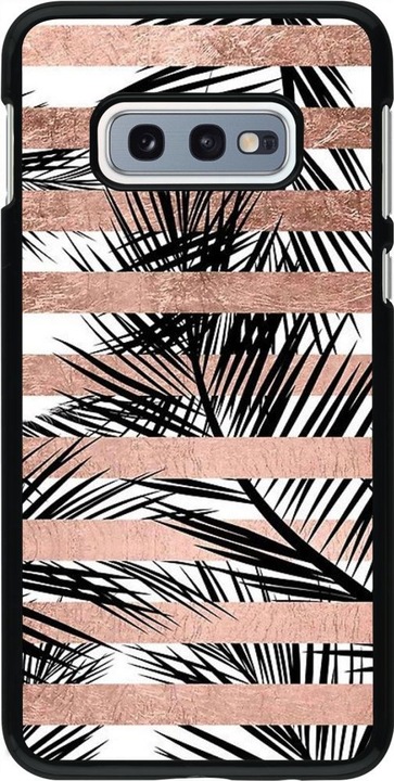 Produktbild PhoneLook Hülle Palm trees gold stripes (Samsung Galaxy S10e)