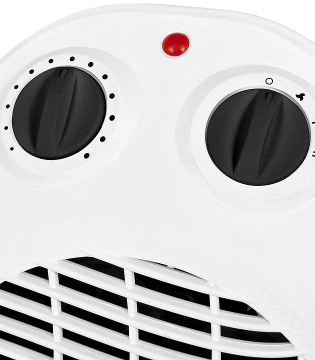 Image du produit GGV Chauffage ventilé HL 32027 we 2 niveaux de chaleur (1000/2000 watts) réglage froid (mode (2000 W)