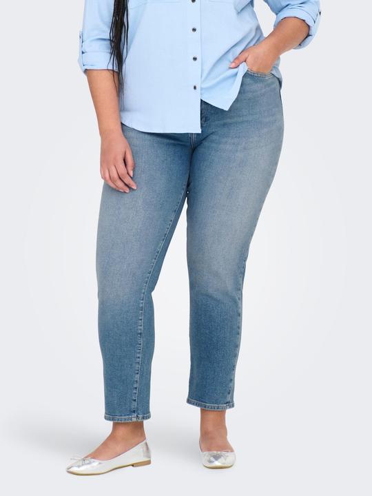 Image du produit Only CAREMILYSTRETCH Hohe Taille Gerade geschnitten Jeans Straight-Fit jeans (W54/L32)