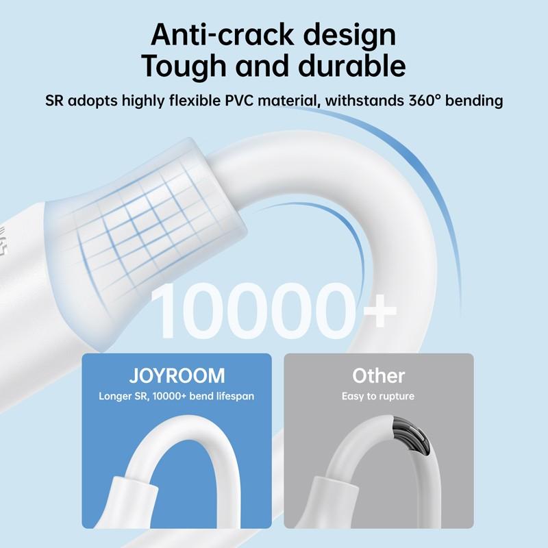 Thumbnail - Joyroom USB A — USB C (1 m, USB 2.0), USB Kabel