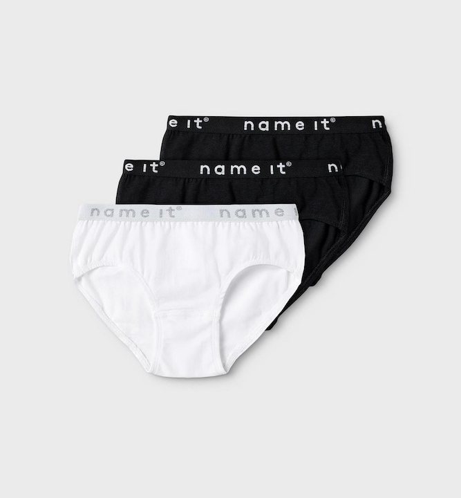 Produktbild Name it Nkfbriefs 3p Black Noos (86, 3er Pack)
