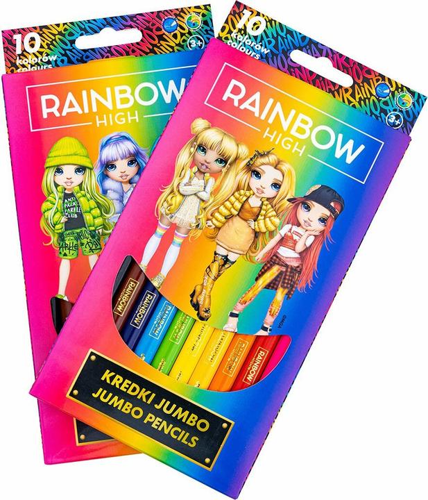 Produktbild Astra Jumbo-Bleistiftstifte 10 Farben Rainbow High (10x)