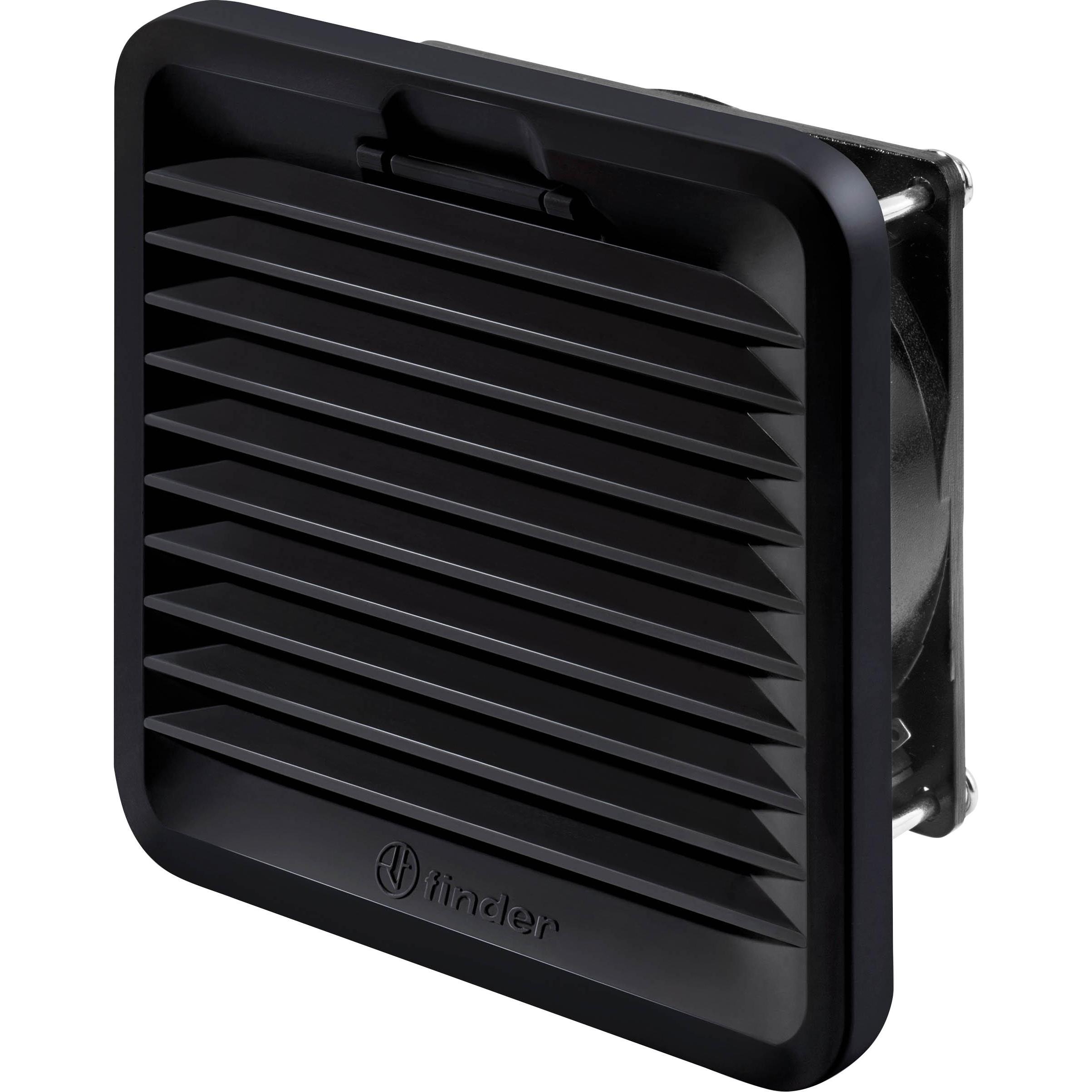 Finder, Belüftungsventilator, Filterlüfter, 100 m3/h, 7 W, schwarz