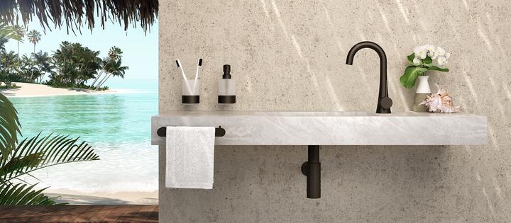 Actual product image Chris Bergen Towel rail guest WC