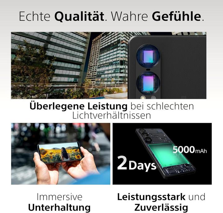 Image du produit Sony Xperia 1 VII (256 Go, Vert mousse, 6.50", Double SIM, 5G)