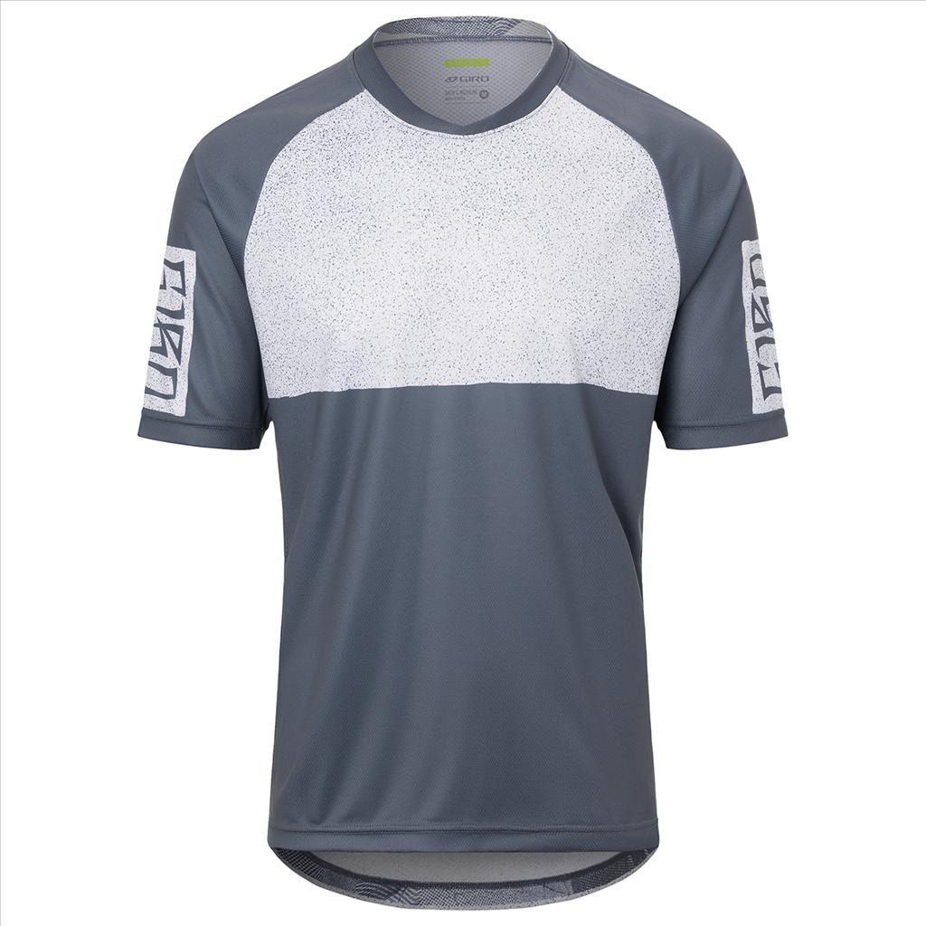 Giro, Herren, Velotrikot, M Roust Jersey (L), Grau, L