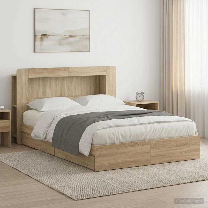 Produktbild vidaXL Bettrahmen (140 x 200 cm)
