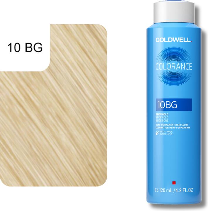 Produktbild Goldwell Colorance Depot Demi Dauerhafte Haarfarbe (10BG Beige Gold Warm Blondes)