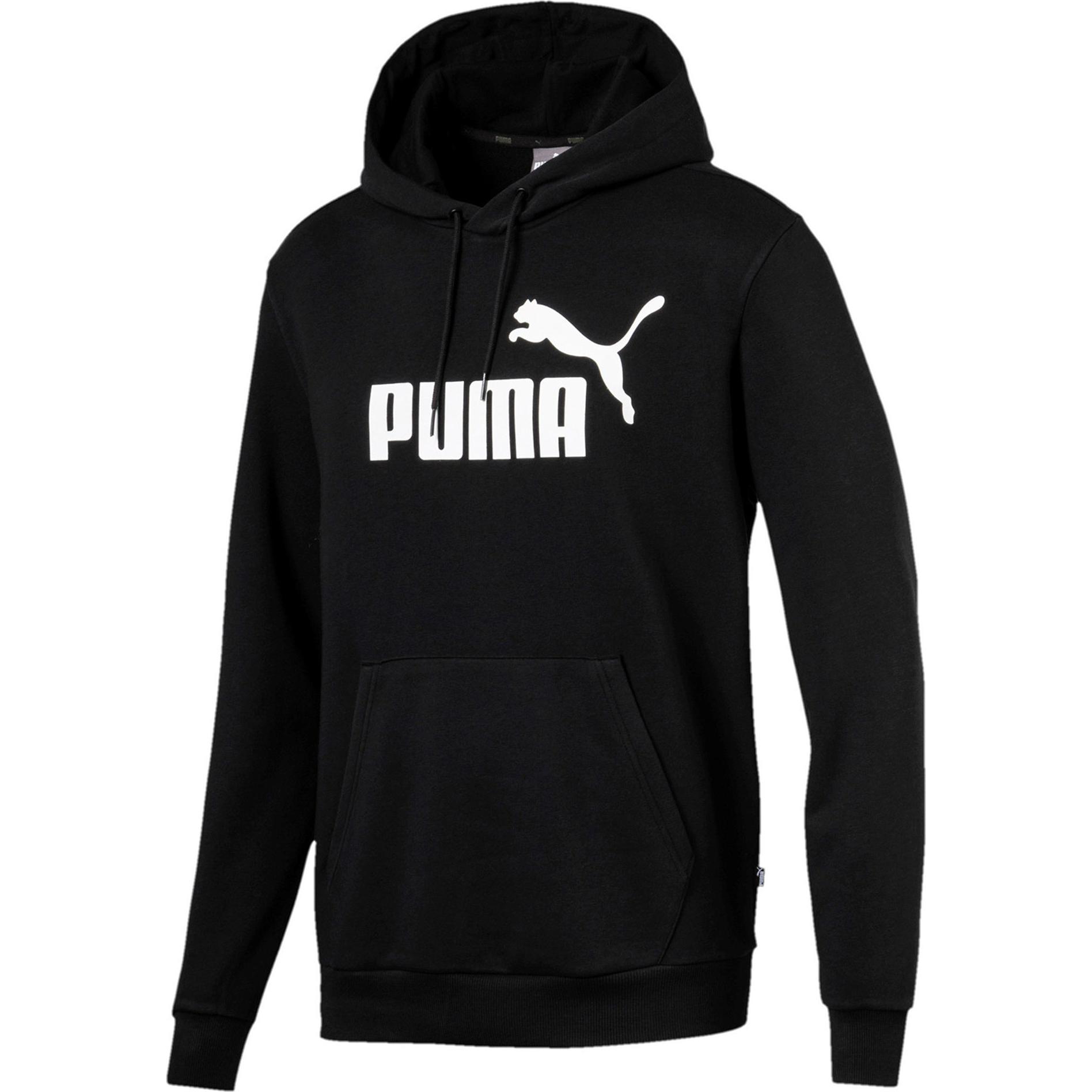 Puma, Herren, Pullover, ESS Hoody TR Big Logo, Schwarz, (4XL)