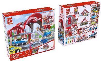 Actual product image Hape metropolitan railway station