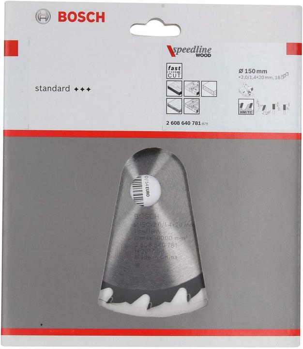 Produktbild Bosch Professional Zubehör PRO Wood Kreissägeblatt, 160 x 2.2 x 16 mm