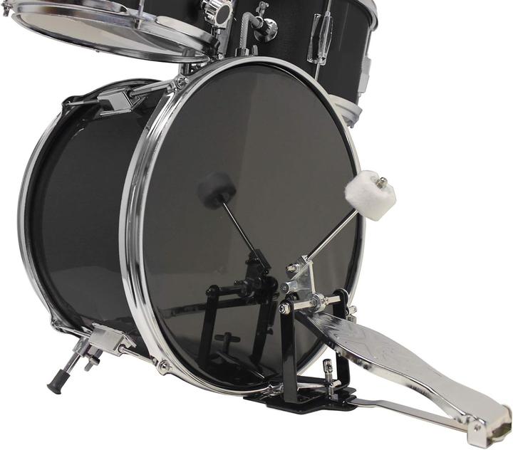 Actual product image PDT Music Alley 3 Piece Jr Drum Kit Blk (Acoustic drum)