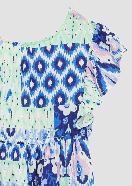 Immagine prodotto S.Oliver Kleid Kurzes Viskose-Kleid mit Flügelärmeln und Rückenausschnitt (140)