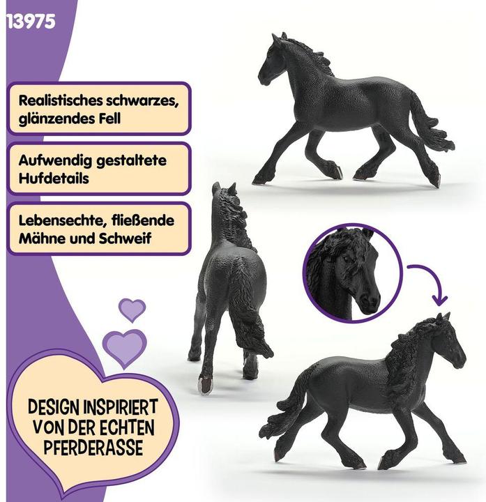 Actual product image Schleich Friesian stallion
