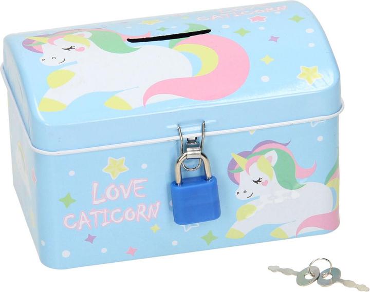 Produktbild Spardose mit Einhornschloss