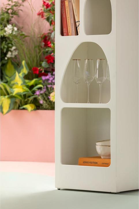 Image du produit Kare Design Étagère Paco Blanc 48x180cm (48 x 32 x 180 cm)