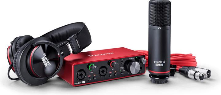 Actual product image Focusrite Recording set Scarlett 2i2 Studio - 4th Generation (USB)