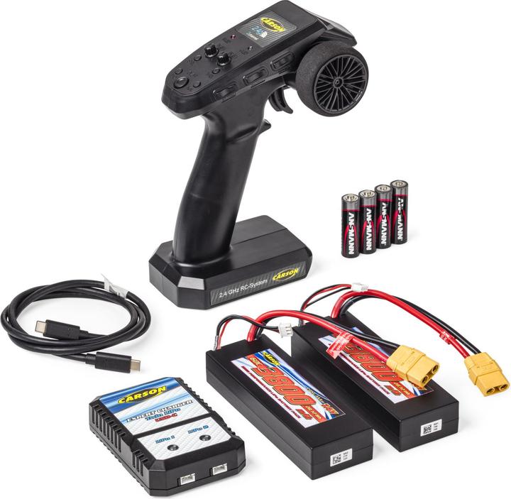 Actual product image Carson 1:8 Akuma Buggy 4WD 100% RTR grün (RTR Ready-to-Run)