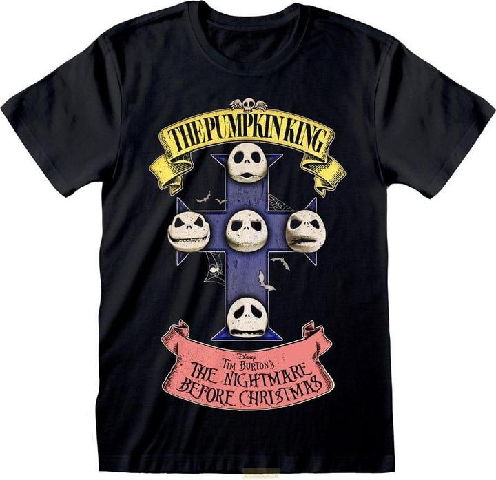 Heroes Inc Nightmare before Christmas T-Shirt The Pumpkin King Grösse XL (XL)