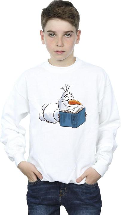 Image du produit Disney - Sweat FROZEN OLAF READING - Garçon (128)