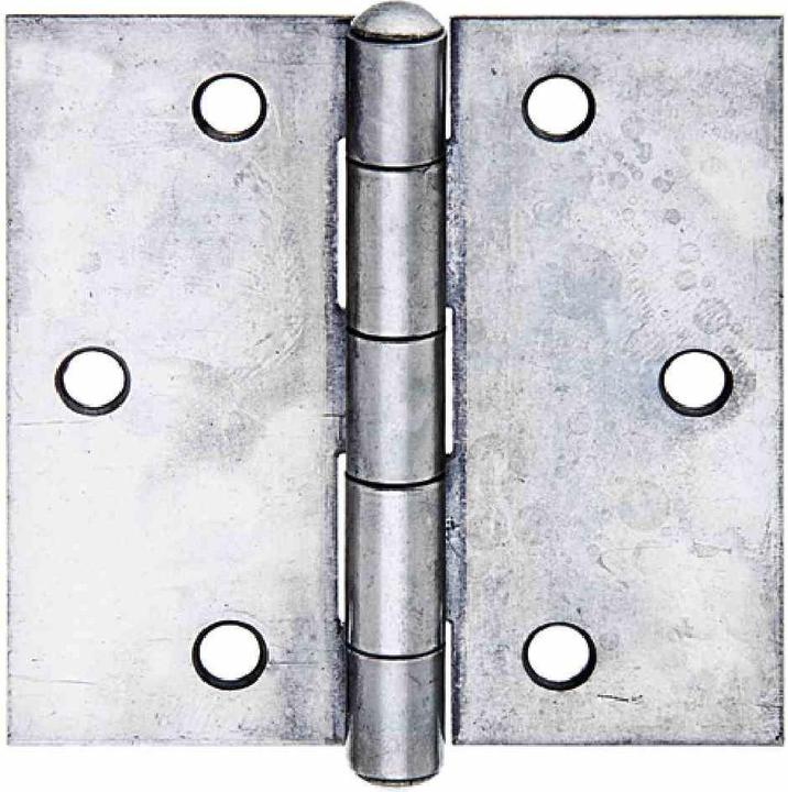 Produktbild GAH Scharnier Höhe 82 mm Breite 82 mm Stärke 1,0 mm Edelstahl quadratisch
