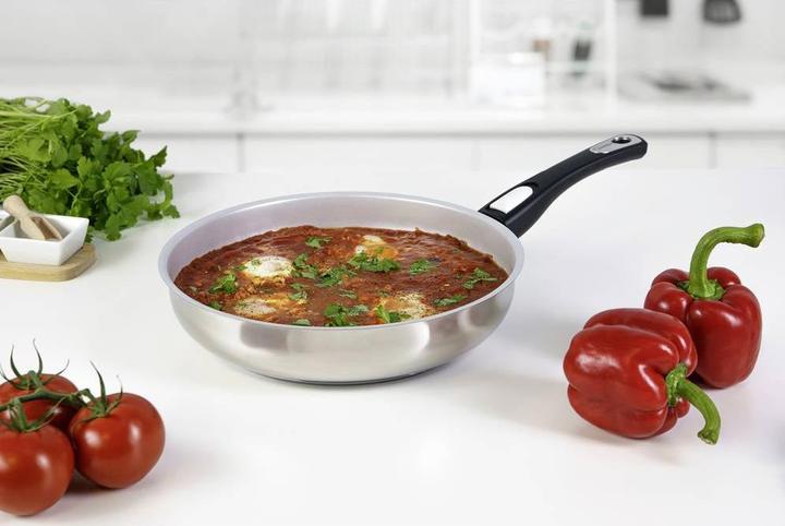 Immagine prodotto Genius Padella 2 pezzi, Ø 28 cm (28 cm, Padella per friggere, Acciaio inossidabile)