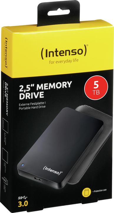 Actual product image Intenso 5TB Memory Drive 2.5" bk U3 (5 TB)