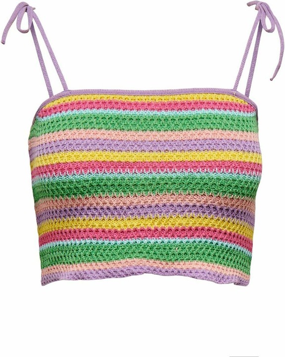 Only Haut en tricot cropped (XS)