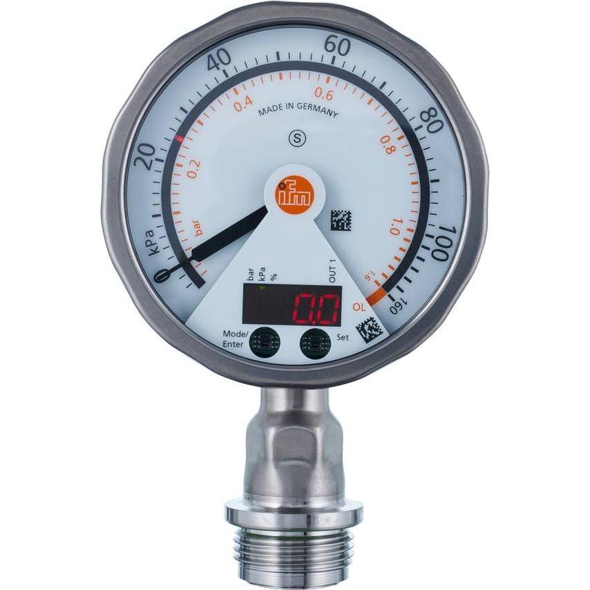 IFM Drucksensor 1 St. PG2737 -5 kPa bis 100 M12 1Öffner 1 Schliesser, Modulo elettronico