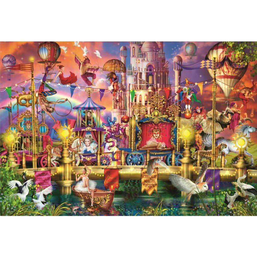 Thumbnail - Magni Holzpuzzle 500+1 Teile - Magische Welt (500 Teile)