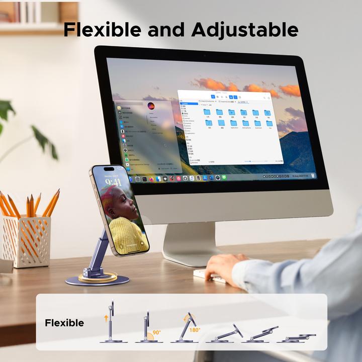 Actual product image Ugreen Desktop Magnetic Phone Stand