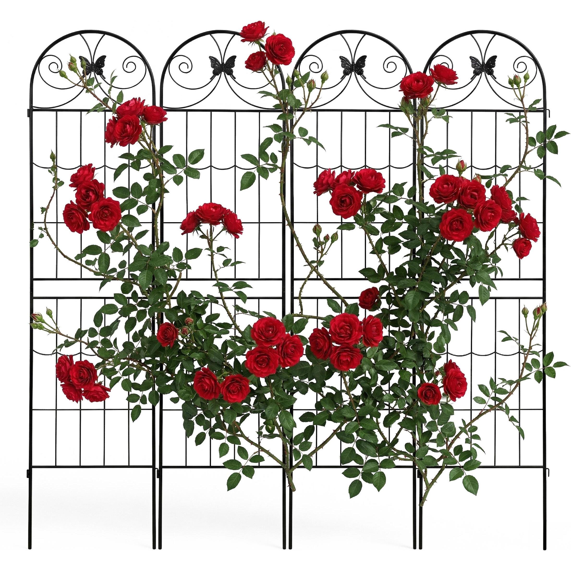 Relaxdays, Accessori per piante, 4x griglie (1.50 cm, 50 cm)